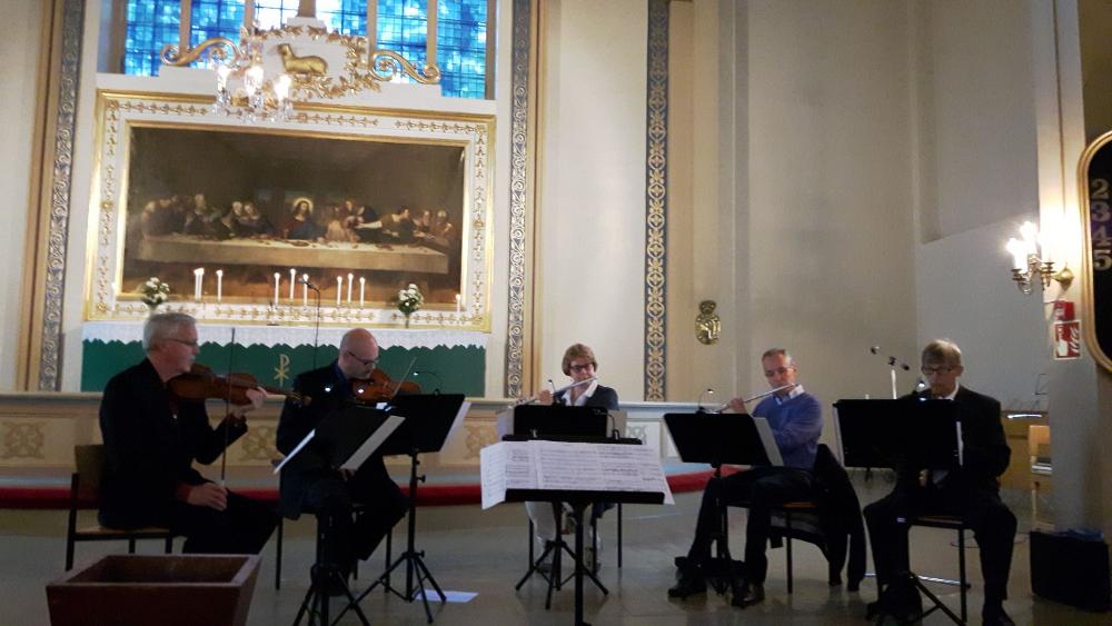 Orkester i Kristinestads kyrka