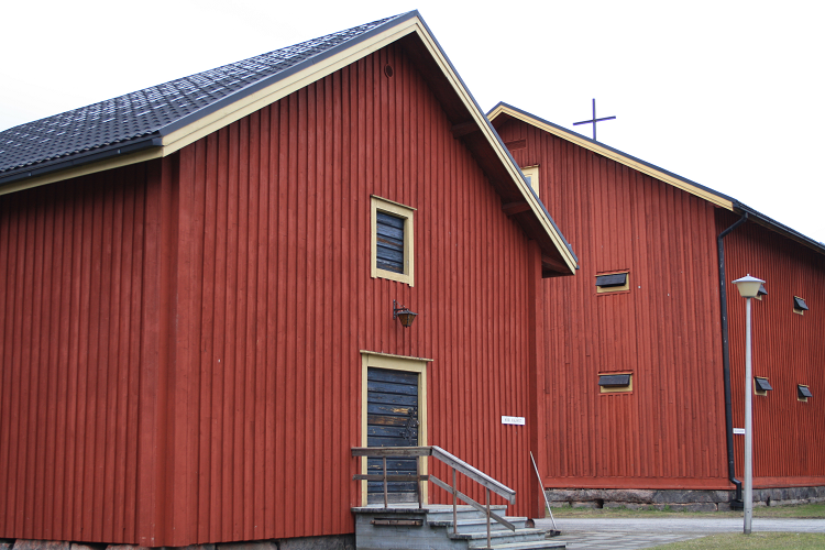 Bild av magasinet i Lappfjärd.