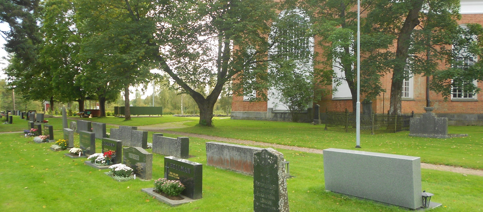 Lappfjärds kyrkas kyrkogård