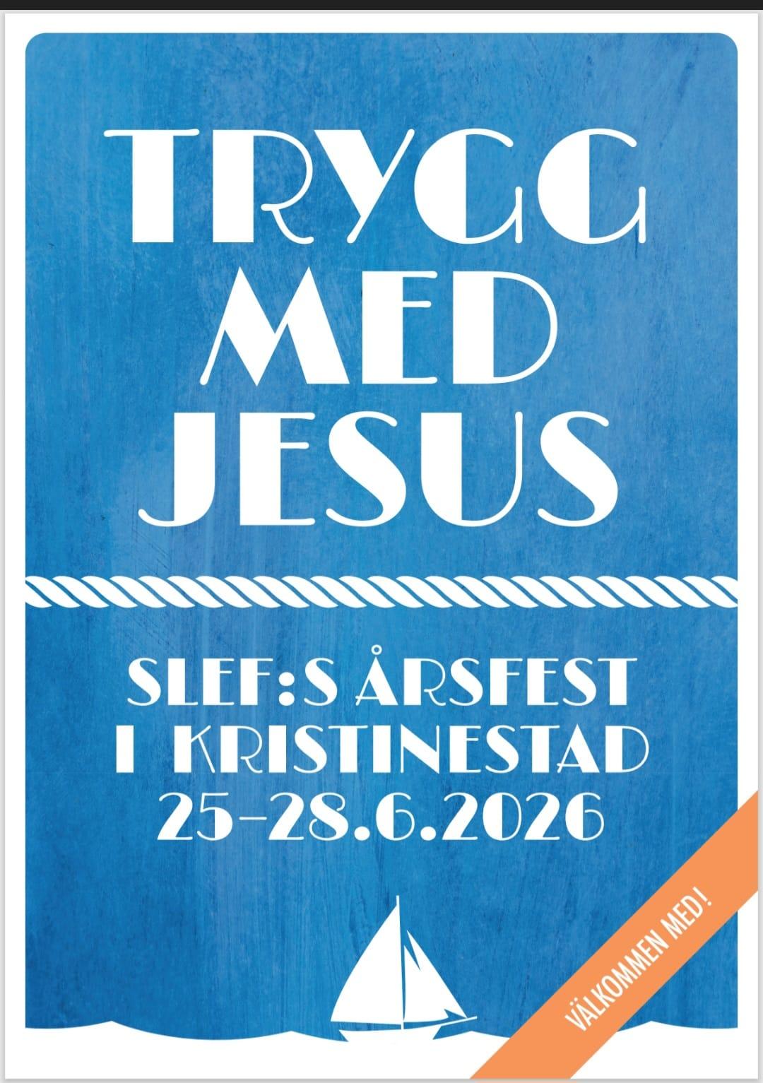 Text: Trygg med Jesus