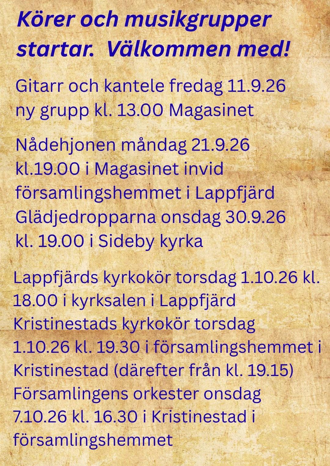 musikgrupper